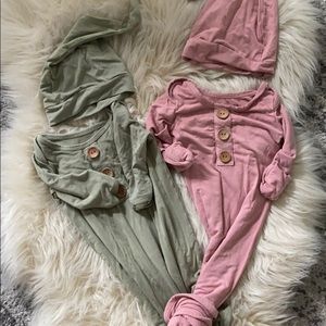 Sleep Gowns with hat